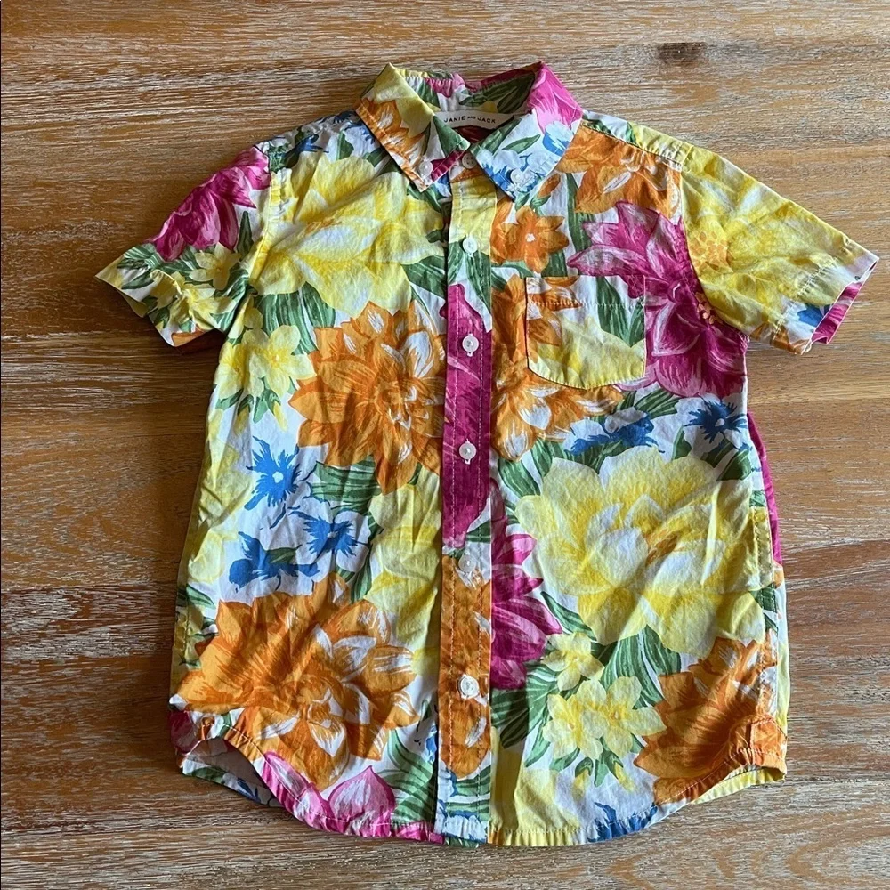 Janie and Jack vibrant floral